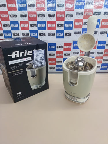 Exprimidor 85W Vintage Beige Antigoteo Metal Ariete.